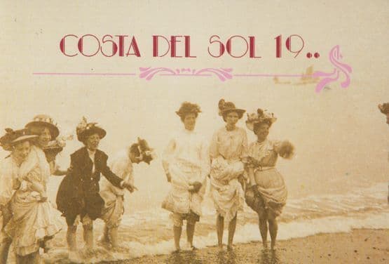 Victorian Ladies Bloomers Long Knickers at Costa Del Sol Postcard