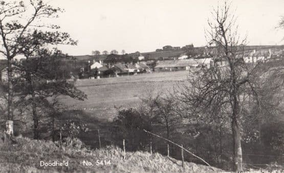 Village Heath Doodfield Stockport Vintage Real Photo Postcard