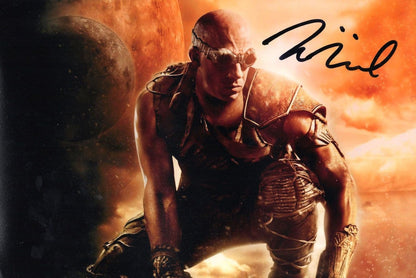 Vin Diesel in Riddick Giant 12x8 Hand Signed Photo & MORE