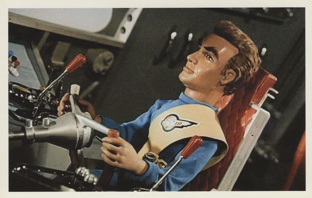 Virgil Tracy Thunderbirds TV Show 30 Minutes After Noon Postcard