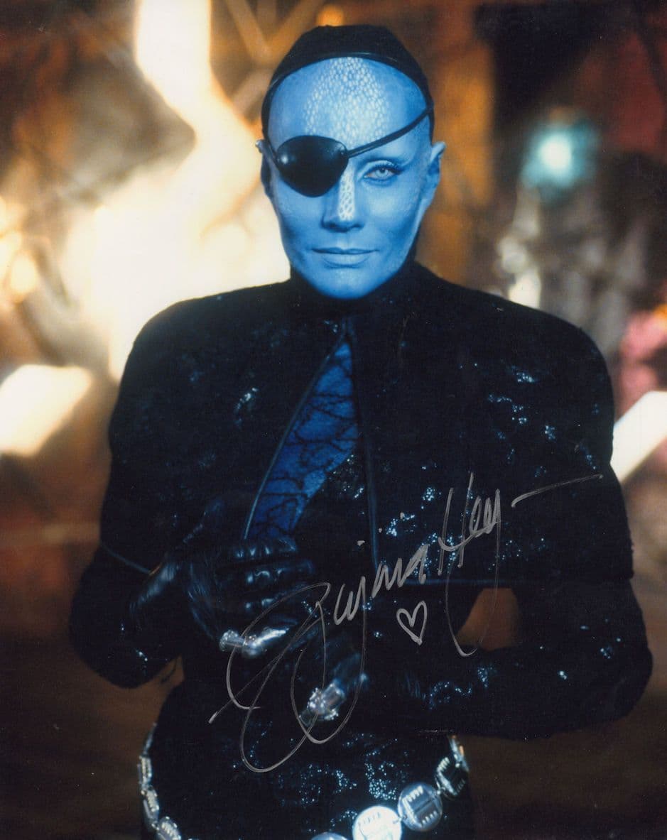 Virginia Hey Farscape Mad Max Stunning 10x8 Hand Signed Photo