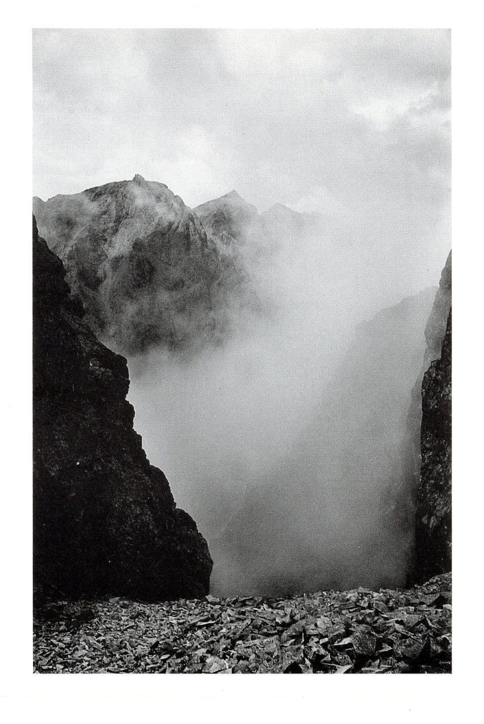 W.A.Poucher A Mountain Stream in WW2 Barbican London Photo Award Postcard