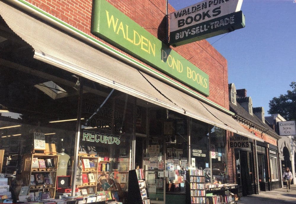Walden Pond Books Oakland California USA Book Store Shop Postcard