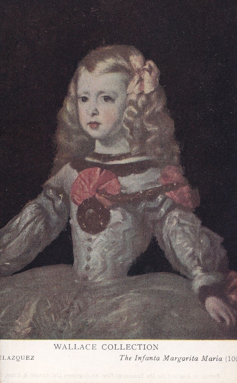 Wallace Collection Velazquez The Infanta Margarita Maria Postcard