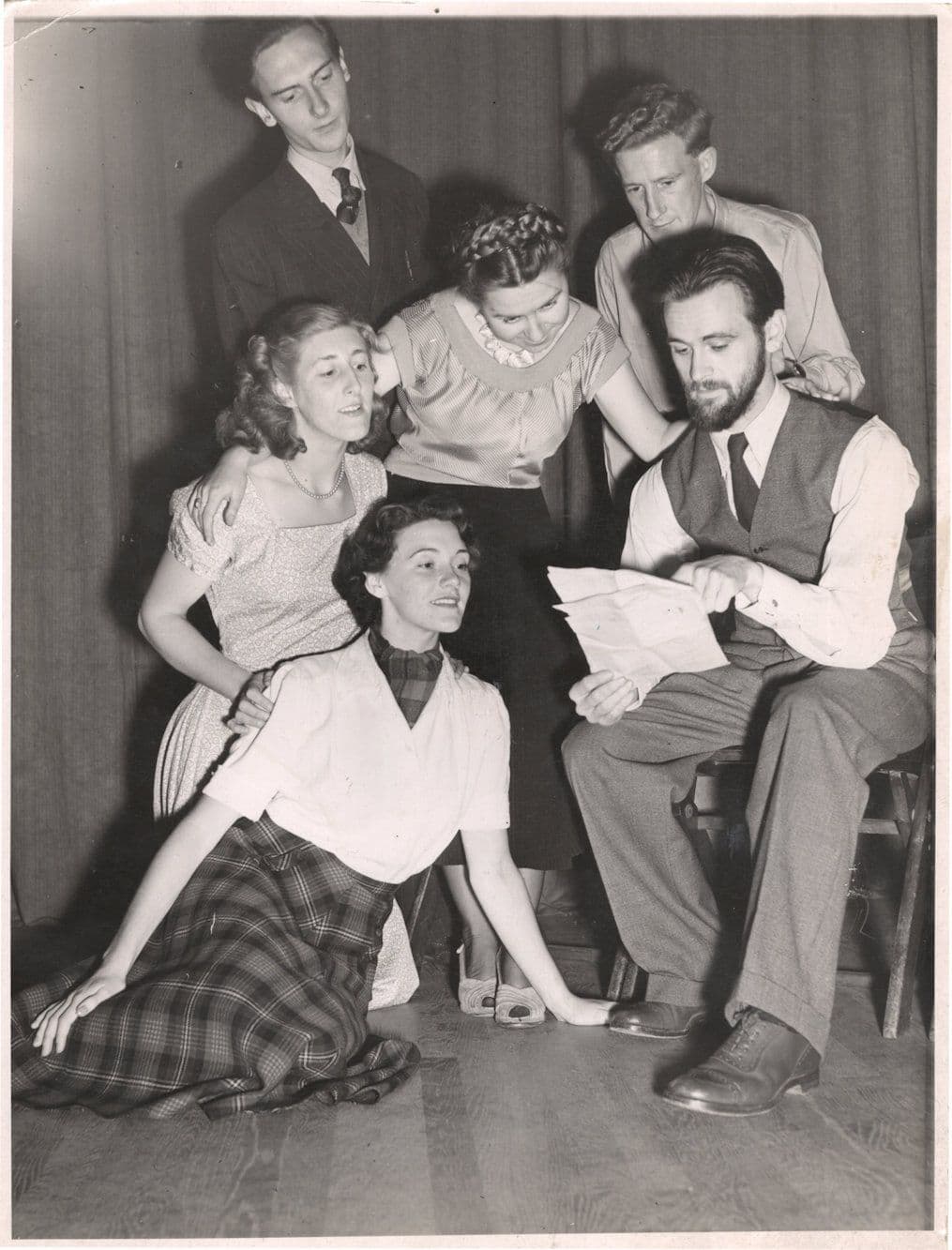 Wallasey Merseyside Opera Company 1950s Large 8x6 Vintage Press Photo