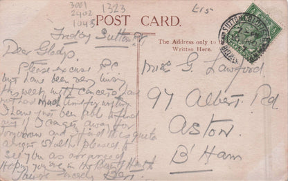 Walsall Finest Billiard Hall In West Midlands Military Old RPC Postcard