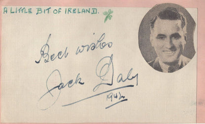 Walter Widdop BBC Radio Opera Tenor Old Hand Signed Autograph