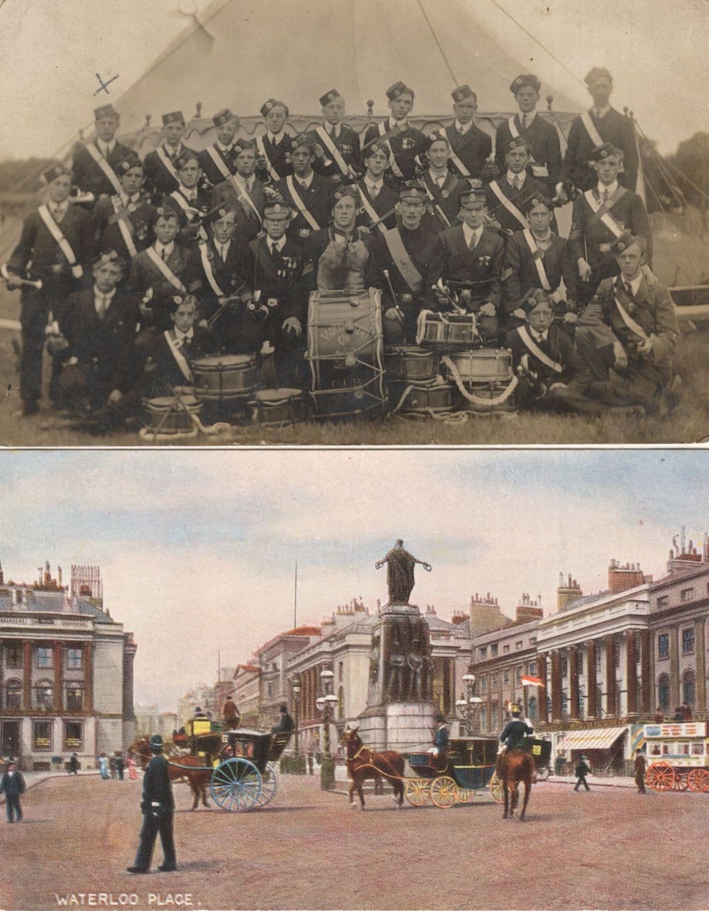 Waterloo London Boys Brigade Camping Holiday Old Postcard & More