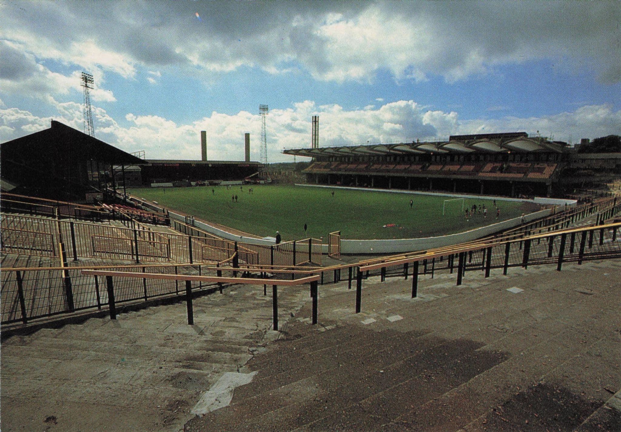 Watford Vicarage Road Football Stadium Postcard