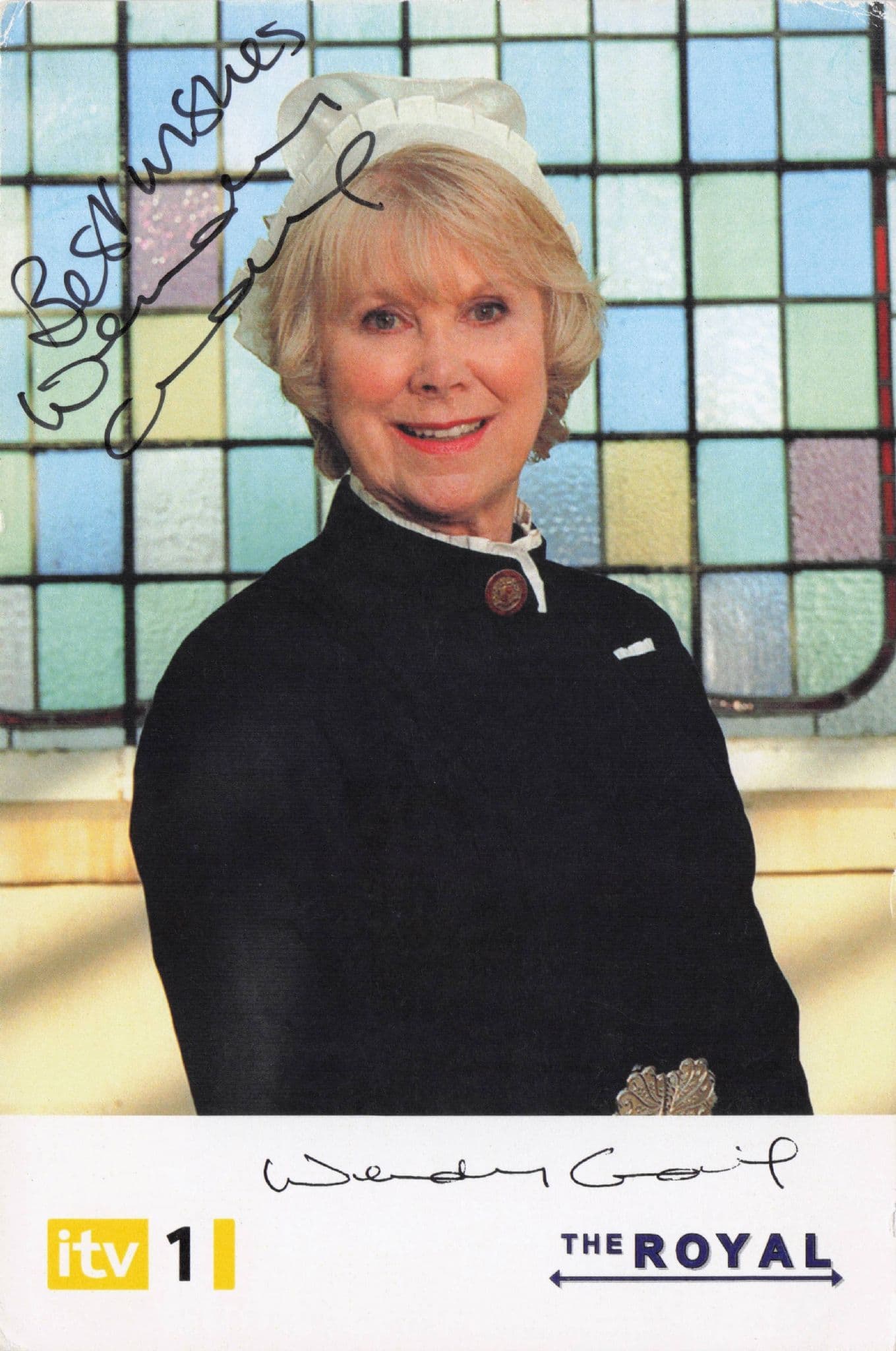 Wendy Craig The Royal Matron Toffee Hand Signed Cast Card Photo