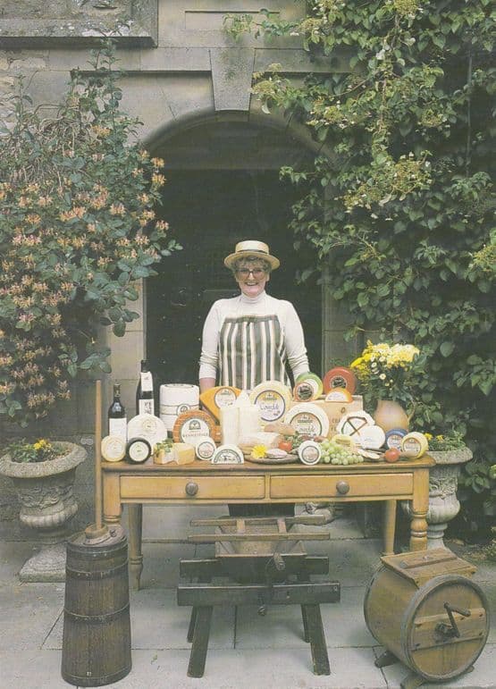 Wensleydale Cheese Creamery Dairy Gayle Lane Hawes Yorkshire Postcard