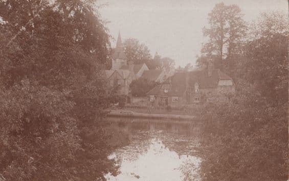 West Norwood Antique Real Photo Surrey Postcard