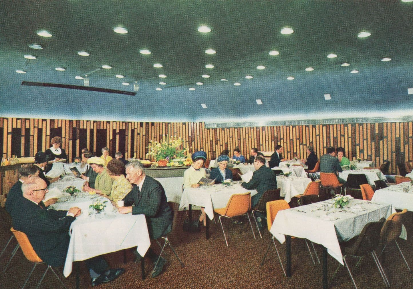 Westminster Theatre London Arts Centre Restaurant Postcard