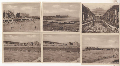 Weston Super Mare 6x Sepia Snapshots Old Photo s