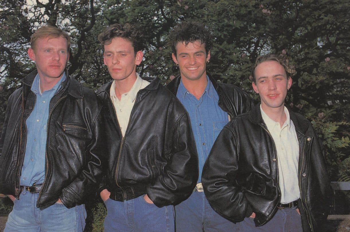 Wet Wet Wet Pop Group Postcard