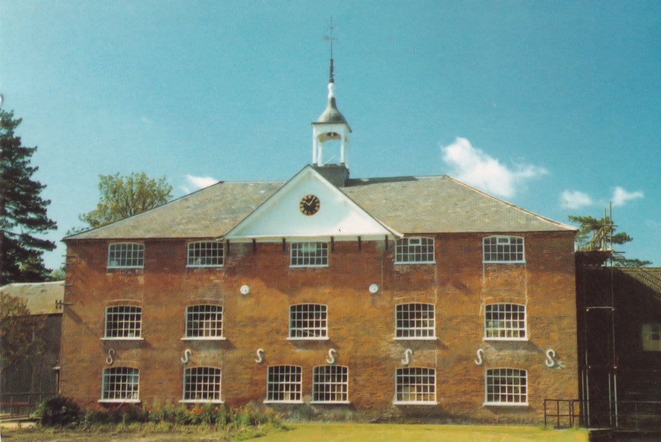 Whitchurch Silk Mill River Test Hampshire Wendy Bramall 2x Postcard s