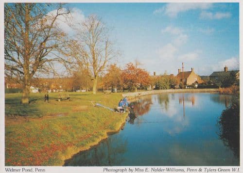 Widmer Pond Penn Buckinghamshire Womens Institute Postcard
