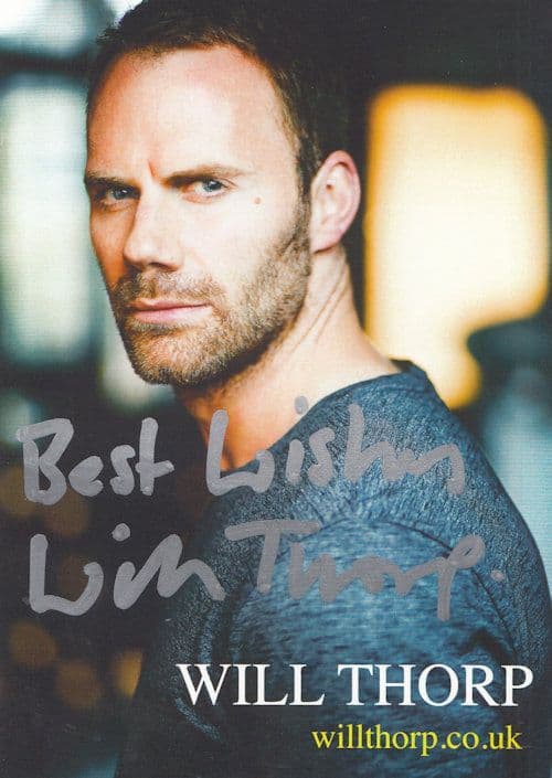 Will Thorp Dr Who Hand Signed Photo