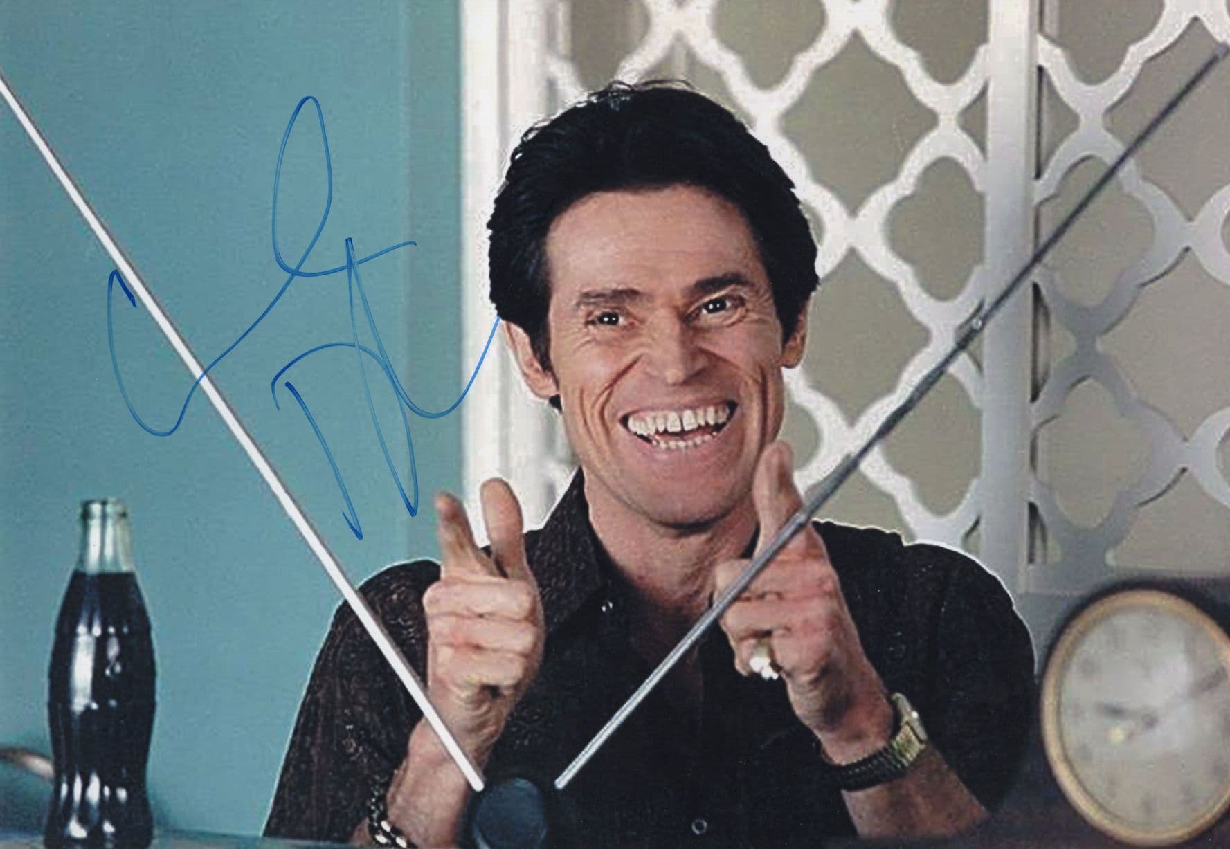 Willem Defoe Giant 12x8 Hand Signed  Undedicated Photo