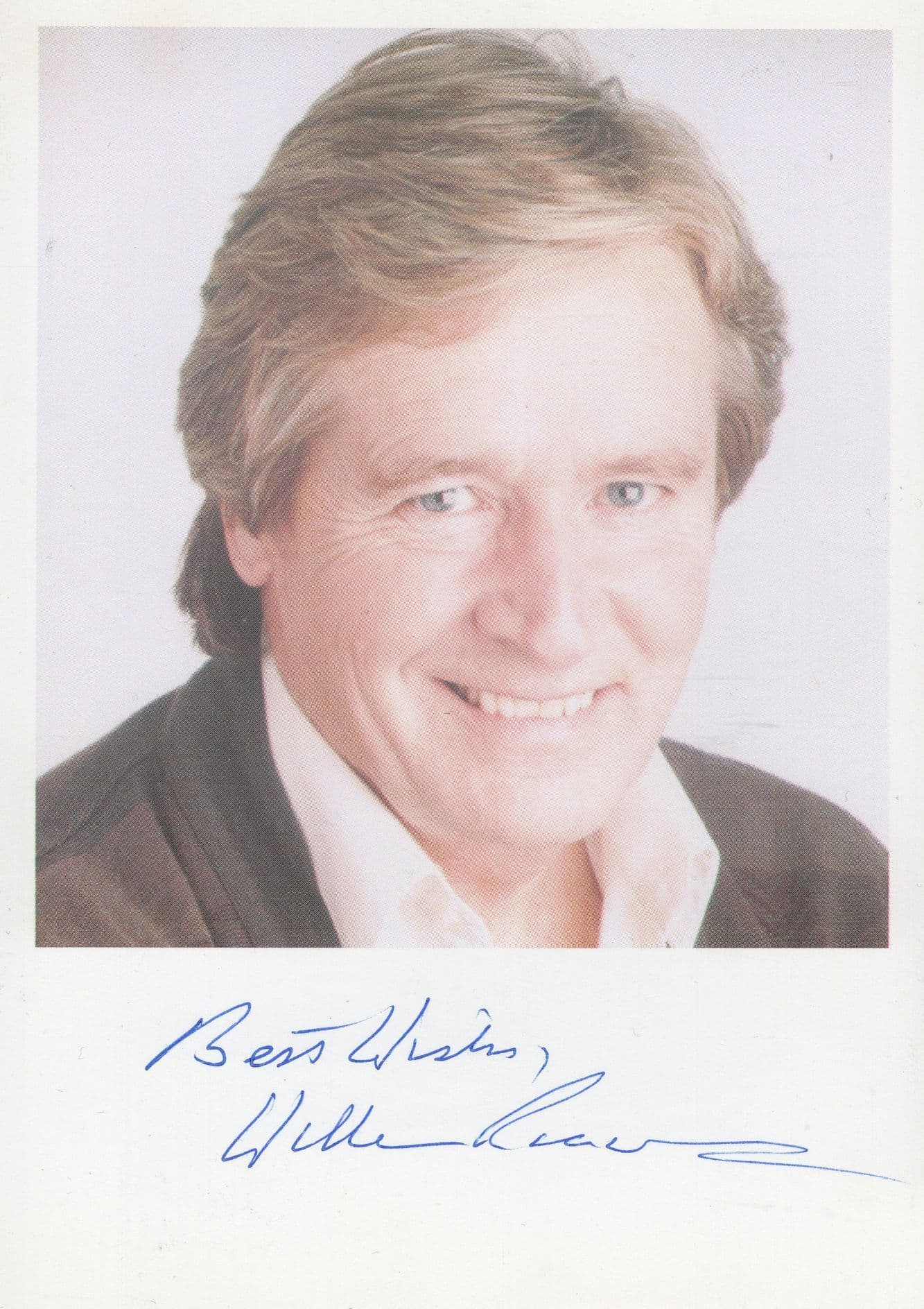 William Roache Coronation Street Hand Signed Photo