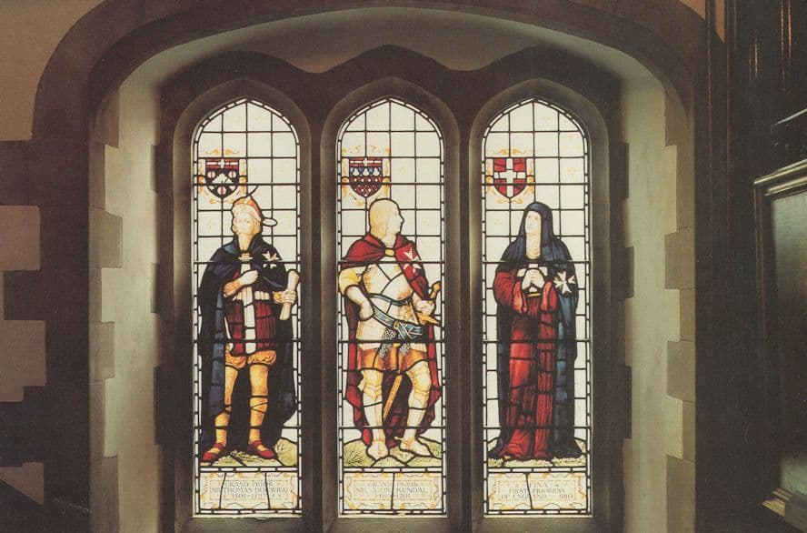 Window Thomas Docwra 1501 Prior Of England Chalkenwell London Postcard