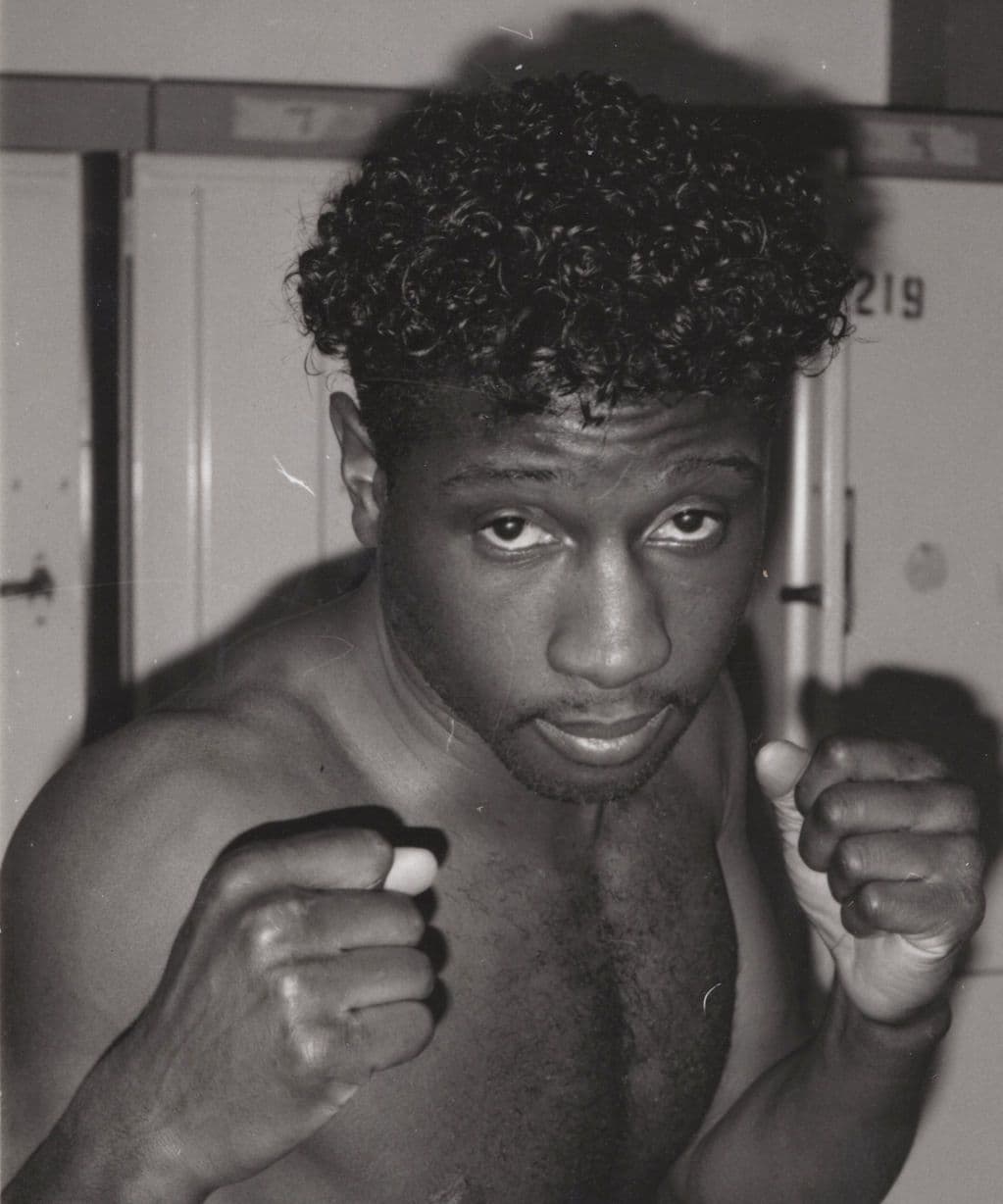 Winston May West Ham Boxer Rare Boxing Media Photo