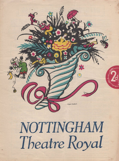 Without The Prince Philip King On The Buses Nottingham WW2 Theatre Programme