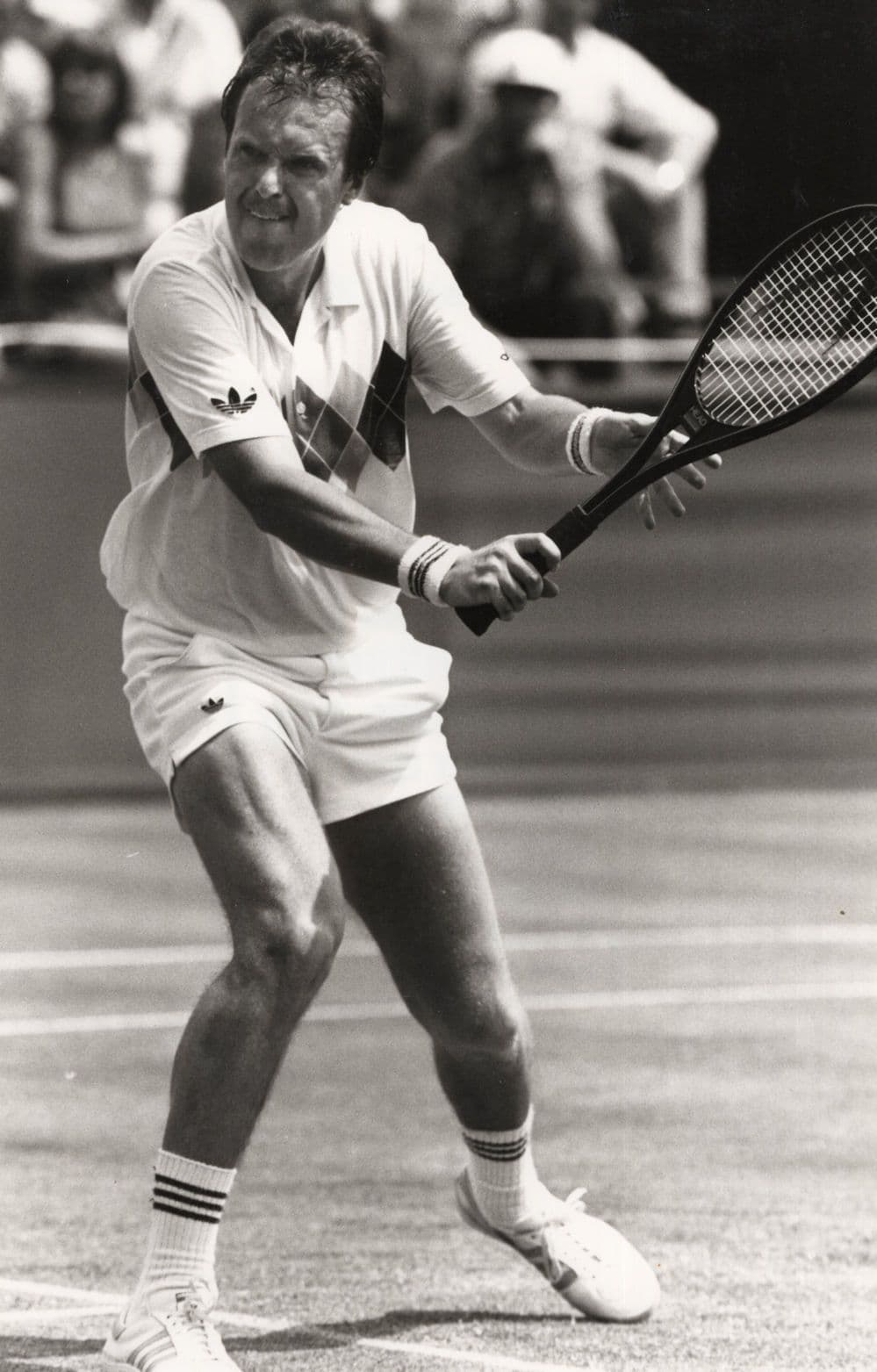 Wojciech Fibak Polish Poland Tennis 1980s Large Press Photo
