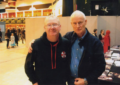 Wolf Kahler & Paul Freeman Raiders Of The Lost Ark 2x Hand Signed Autograph & COA Photo