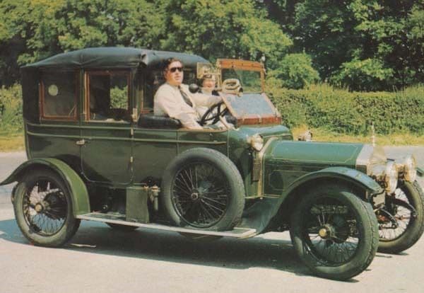 Wolsley 1912 Limousine Classic Car Rare Photo Postcard