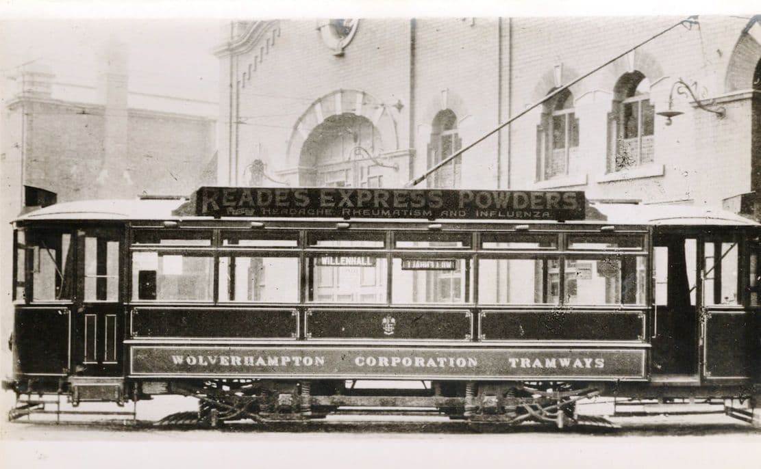 Wolverhampton Corporation Tramways Antique Transport Dealer Photo
