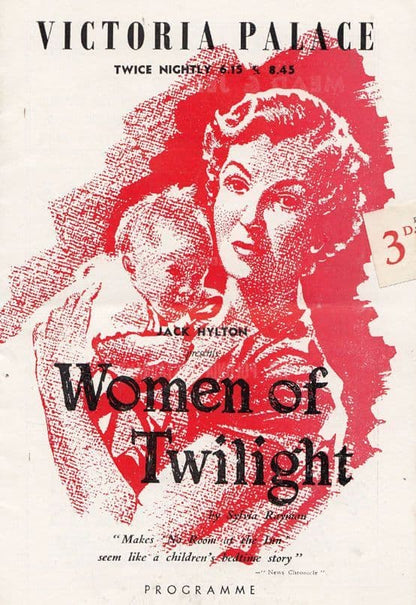 Women Of Twilight Jack Hylton Drama Victoria Palace Theatre Programme