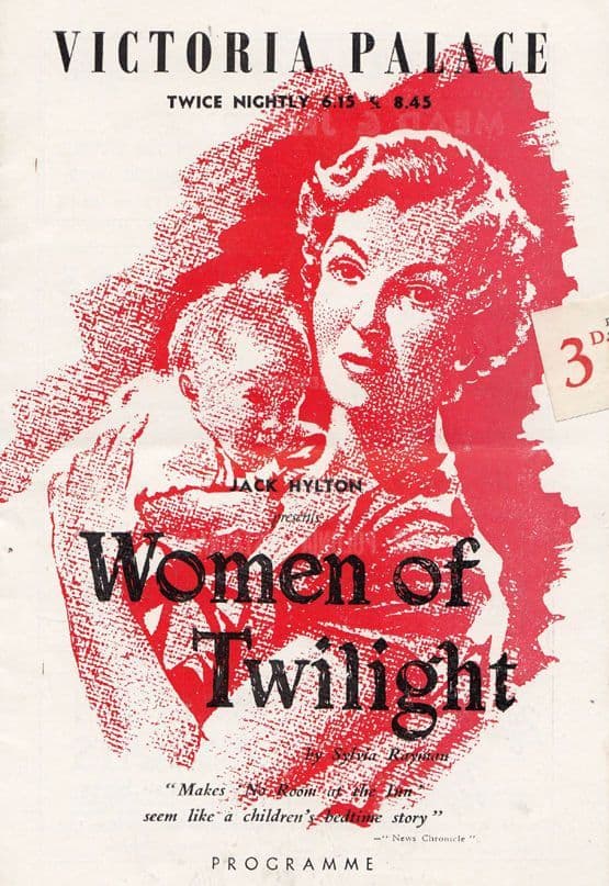 Women Of Twilight Jack Hylton Drama Victoria Palace Theatre Programme