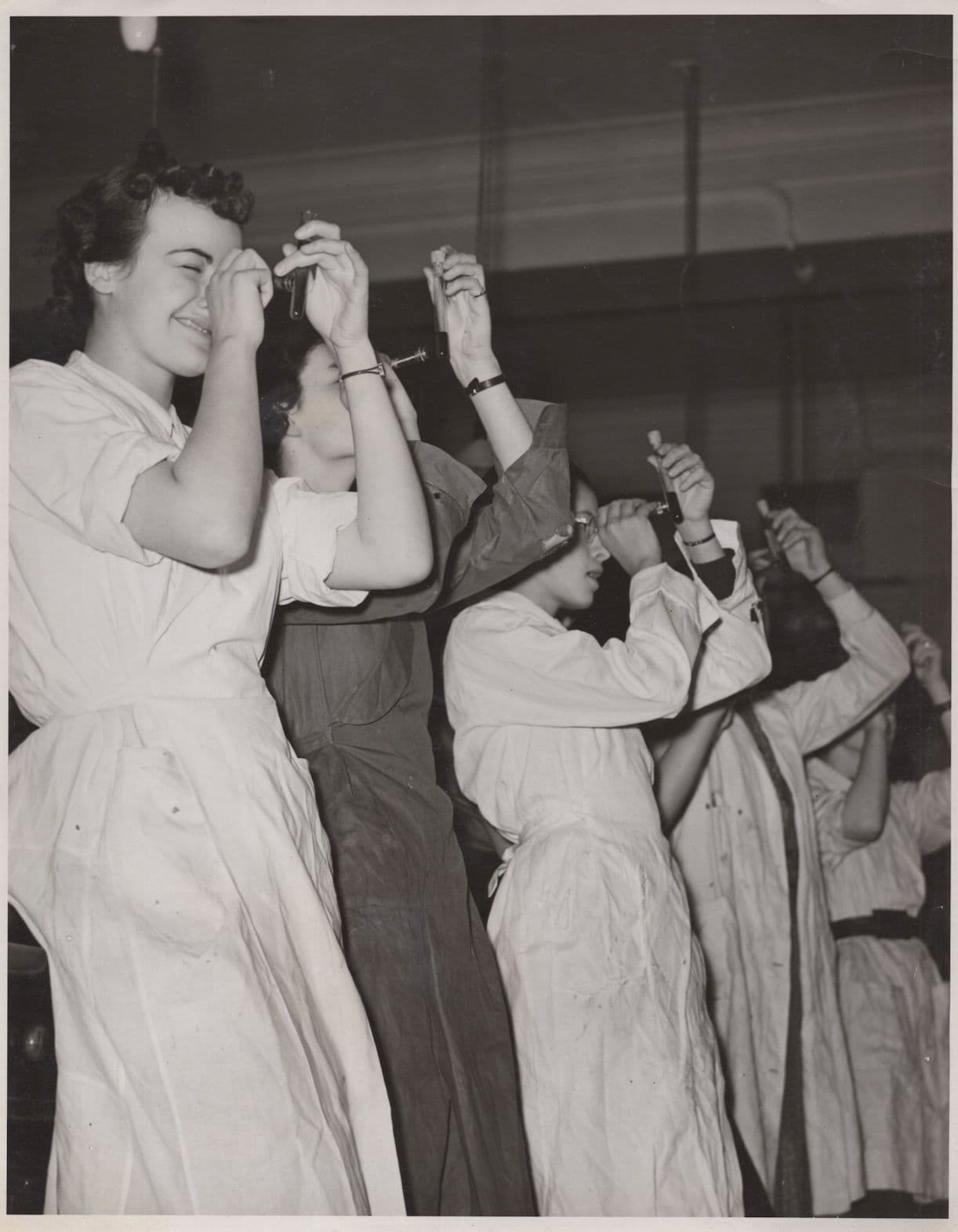 Womens Medical Corps War WW2 Nurse London 10x8 Press Photo