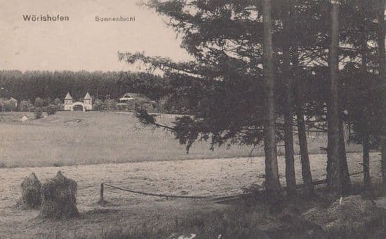Worishofen WW1 World War 1 Antique Postcard