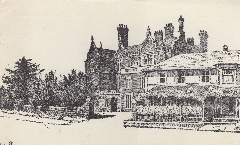 WRVS Residential Club Tunbridge Wells Kent Postcard