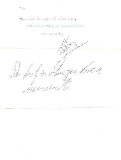 Wyn Calvin Welsh Comedian 1963 Newspaper Signed Letter