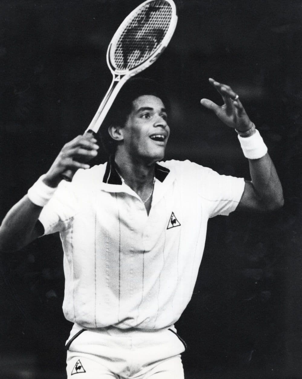 Yannick Noah French Tennis Champion 10x8 Large Press Photo