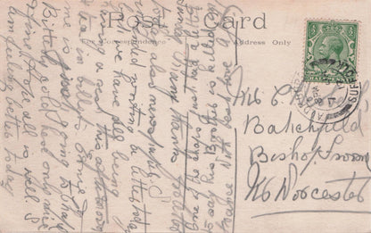 YMCA Aldeburgh Military Suffolk WW1 Hand Soldier Signed Old Postcard