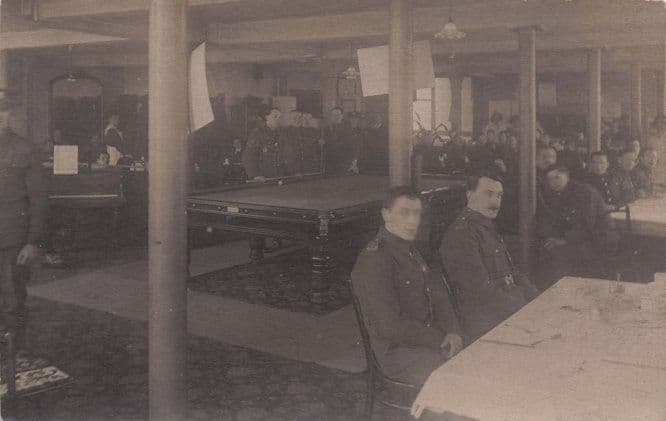 YMCA Military Khaki Club Manchester 1916 WW1 Old Postcard