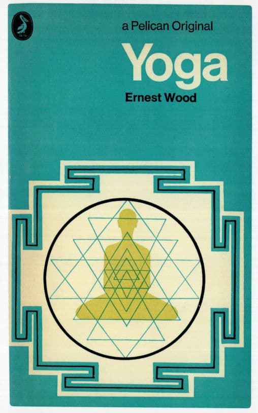 Yoga Ernest Wood 1959 First Edition Book Postcard