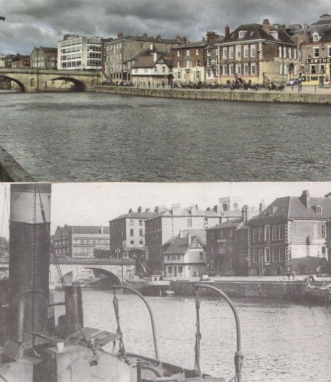 York Kings Staith 2x Large Postcard s