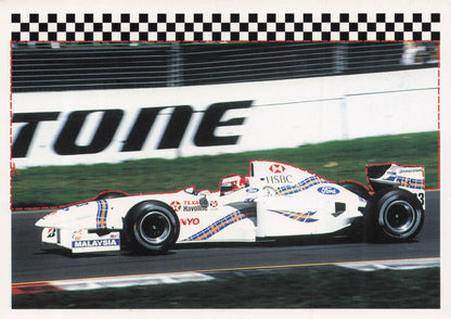 You Live By The Texaco F1 Formula 1 Grand Prix Team Postcard