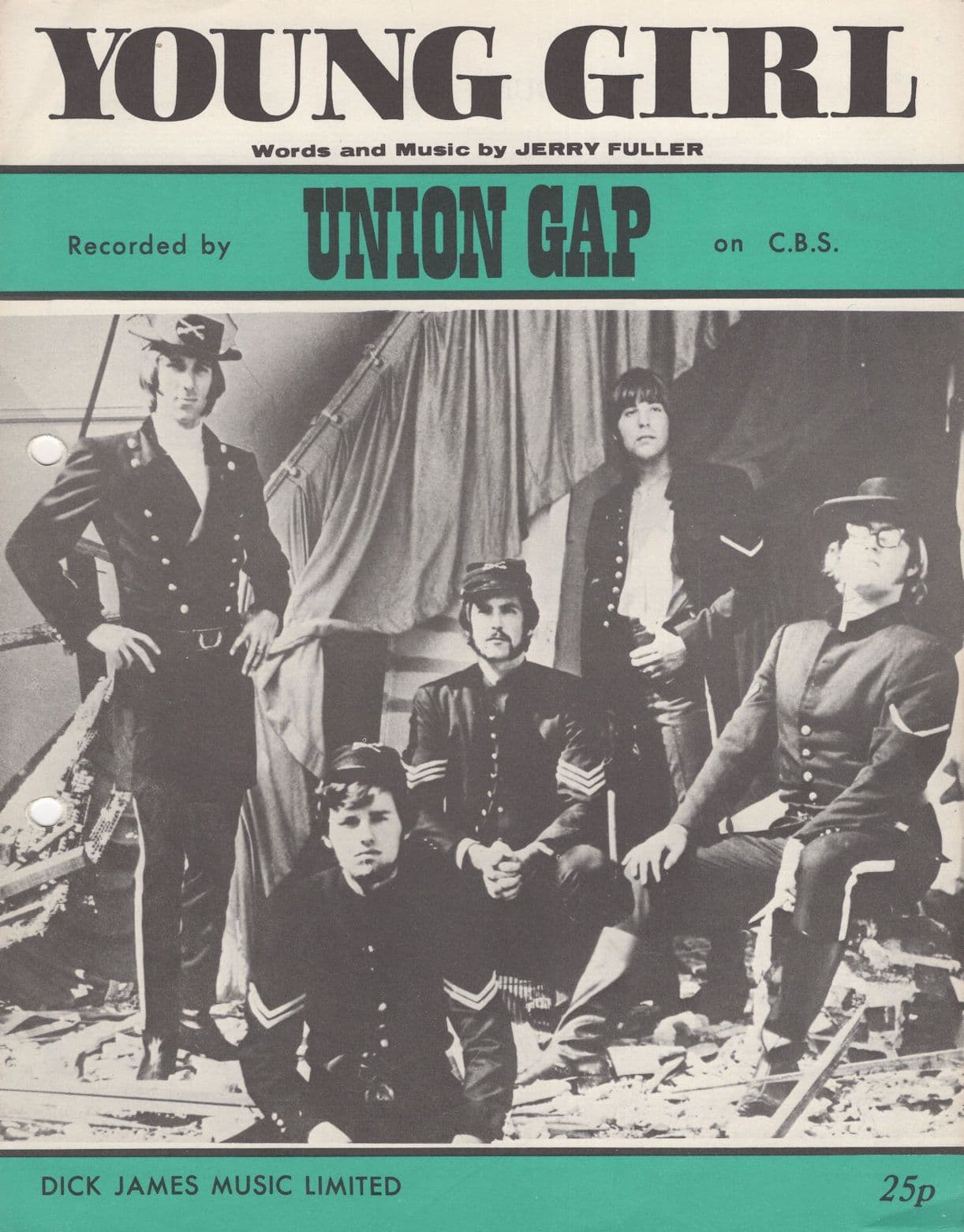 Young Girl Union Gap Sheet Music