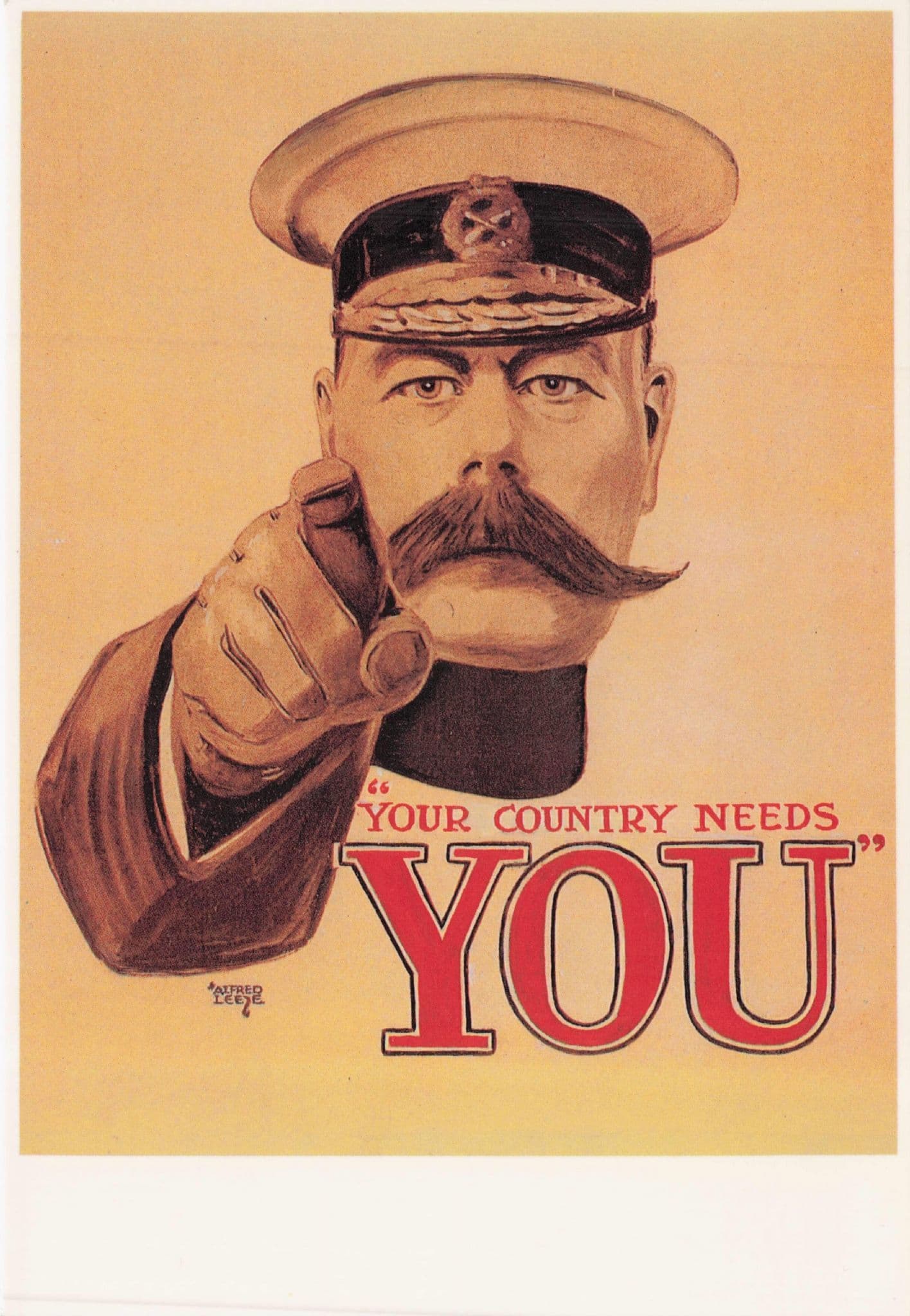 Your Country Needs You Military WW1 Mayfair London Postcard