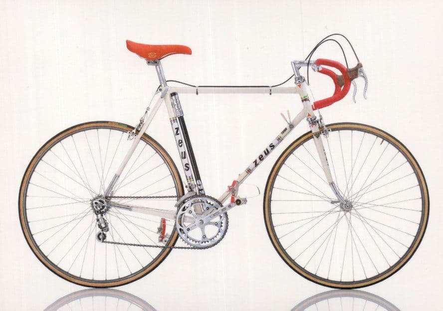 Zeus Spain Bicycle 1979 Spanish Bike Cycle Postcard