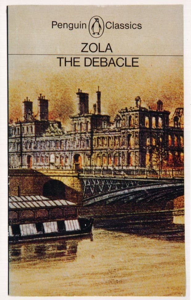 Zola The Debacle 1972 Book Postcard