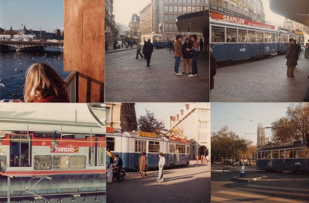 Zurich Alan Ward Biberist Joe Khan Star Tram Train Switzerland 1981 SIX Photo s